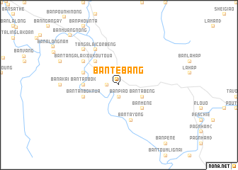 map of Ban Te Bang
