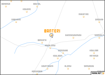 map of Bantéri