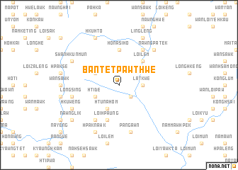 map of Bàn Tet Paw Thwe