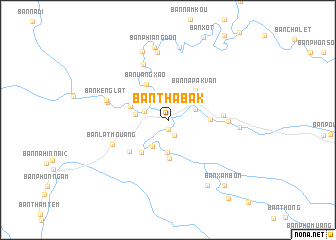 map of Ban Thabak