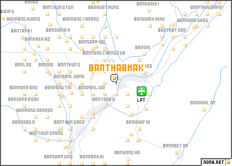 map of Ban Thab Mak