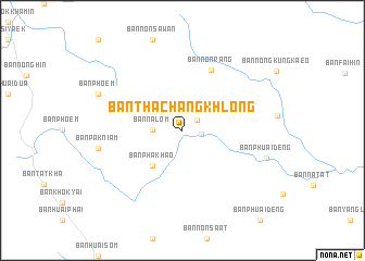 map of Ban Tha Chang Khlong