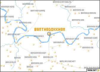 map of Ban Thadokkham