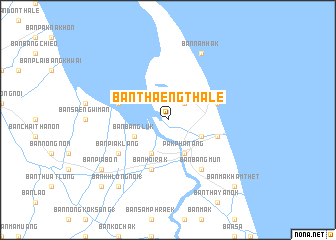 map of Ban Thaeng Thale