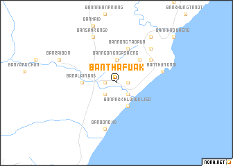 map of Ban Tha Fuak