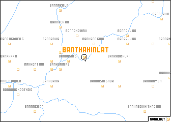 map of Ban Tha Hin Lat