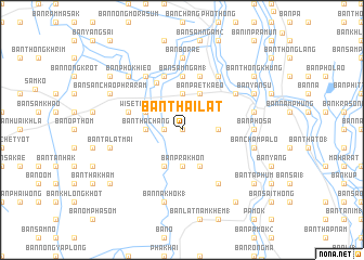 map of Ban Thai Lat