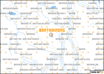 map of Ban Thai Nong