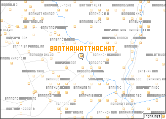 map of Ban Thai Wat Tha Chat