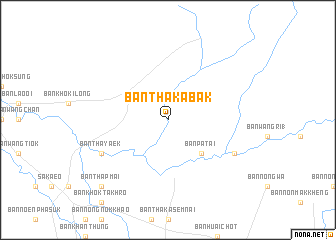 map of Ban Tha Kabak