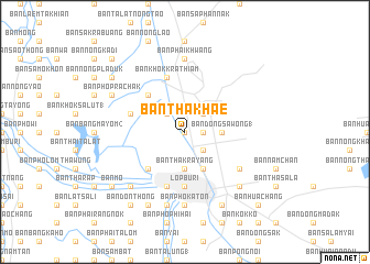 map of Ban Tha Khae