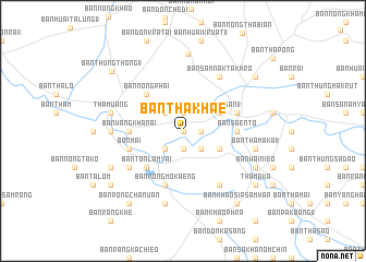 map of Ban Tha Khae