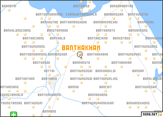 map of Ban Tha Kham