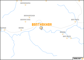 map of Ban Tha Kham