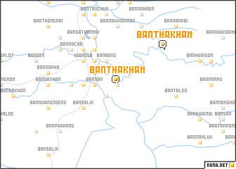 map of Ban Tha Kham