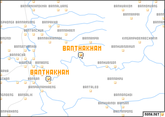 map of Ban Tha Kham