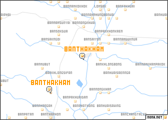map of Ban Tha Kham