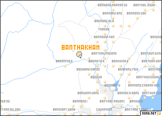 map of Ban Tha Kham