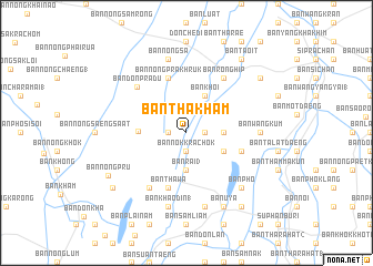 map of Ban Tha Kham