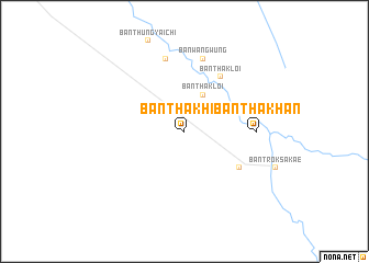 map of Ban Tha Khan