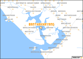 map of Ban Tha Kha Yang