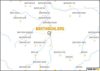 map of Ban Tha Khlong