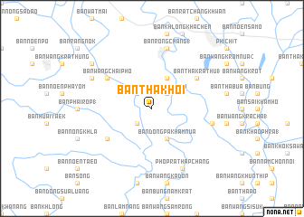 map of Ban Tha Khoi