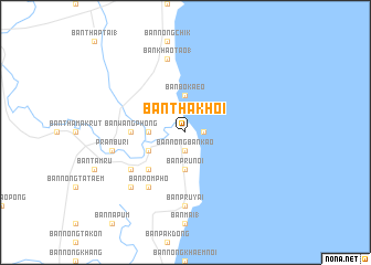 map of Ban Tha Khoi