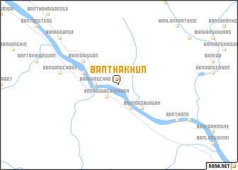 map of Ban Tha Khun