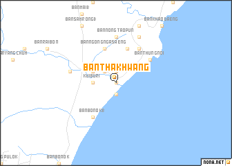 map of Ban Tha Khwang