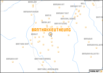 map of Ban Thakkeu-Theung