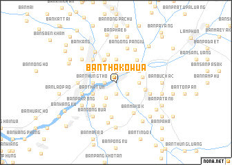 map of Ban Tha Ko Wua