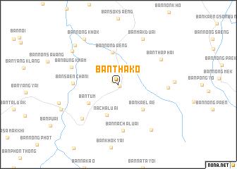 map of Ban Tha Ko