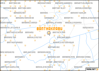 map of Ban Tha Krabu