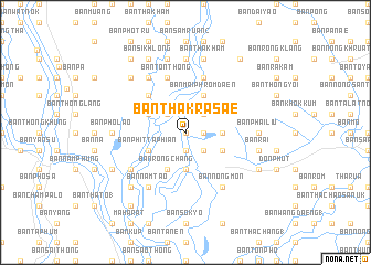 map of Ban Tha Krasae