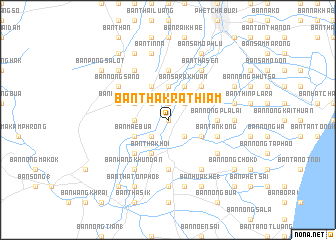 map of Ban Tha Krathiam