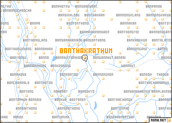 map of Ban Tha Krathum