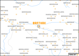 map of Ban Thak