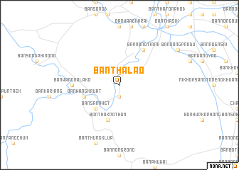 map of Ban Tha Lao