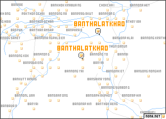 map of Ban Tha Lat Khao