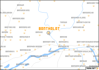 map of Ban Tha Lat