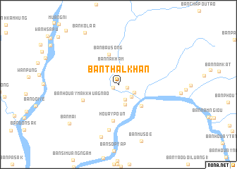 map of Ban Thalkhan