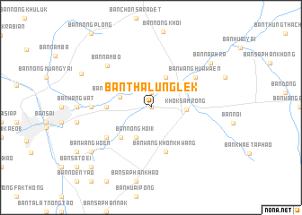 map of Ban Thalung Lek