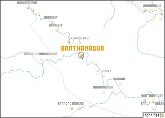 map of Ban Tha Madua