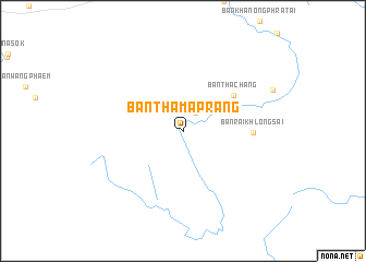 map of Ban Tha Maprang