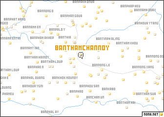 map of Ban Thamchan Noy