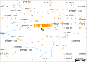 map of Ban Thamhai