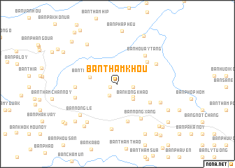 map of Ban Thamkhou