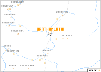 map of Ban Thamla-Tai