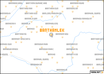 map of Ban Thamlèk